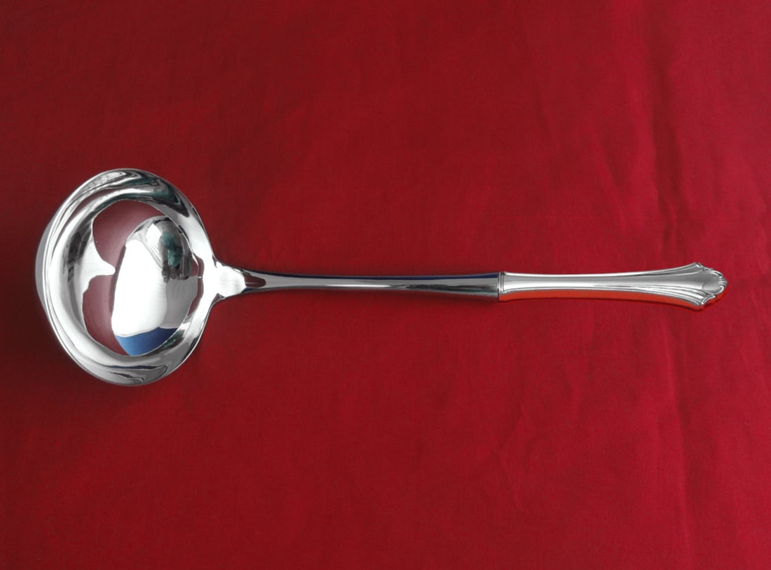 Lunt Bel Chateau Custom Sterling Silver Soup Ladle 10.5" (1 of 2)