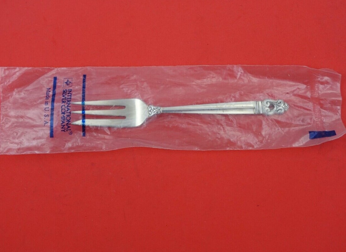 Royal Danish International Sterling Silver 6" Pastry Fork 3-Tine (1 of 2)
