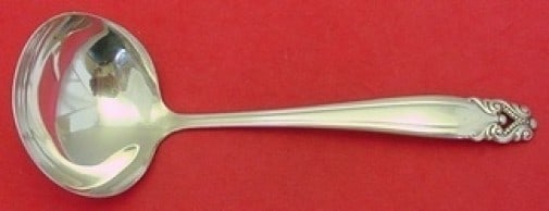 Wallace King Christian Sterling Silver Gravy Ladle 6.5 Inch (1 of 2)