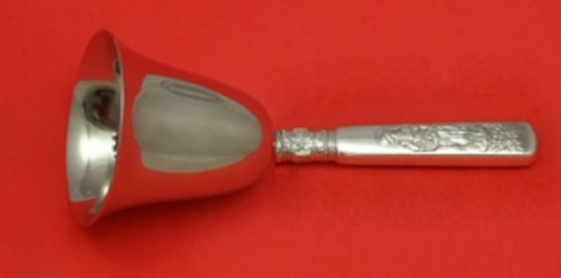 Gorham Fontainebleau Sterling Silver Custom Dinner Bell 7 Inch (1 of 4)