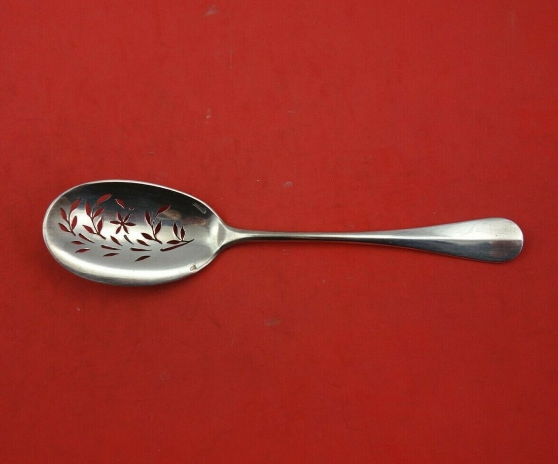 Christofle Fidelio Baguette Silverplate Sugar Sifter with Floral Design (1 of 3)