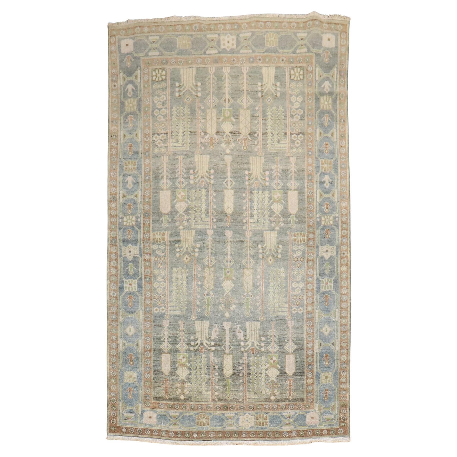 Zabihi Collection Antique Persian Malayer Rug Weeping Willow Design 59 x 101 (1 of 10)