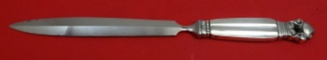 Georg Jensen Acorn Sterling Silver Letter Opener 7 5/8" (1 of 2)