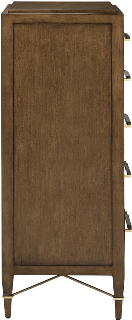 Currey Verona Iron Chest Chanterelle Finish Brass Mahogany (1 of 5)