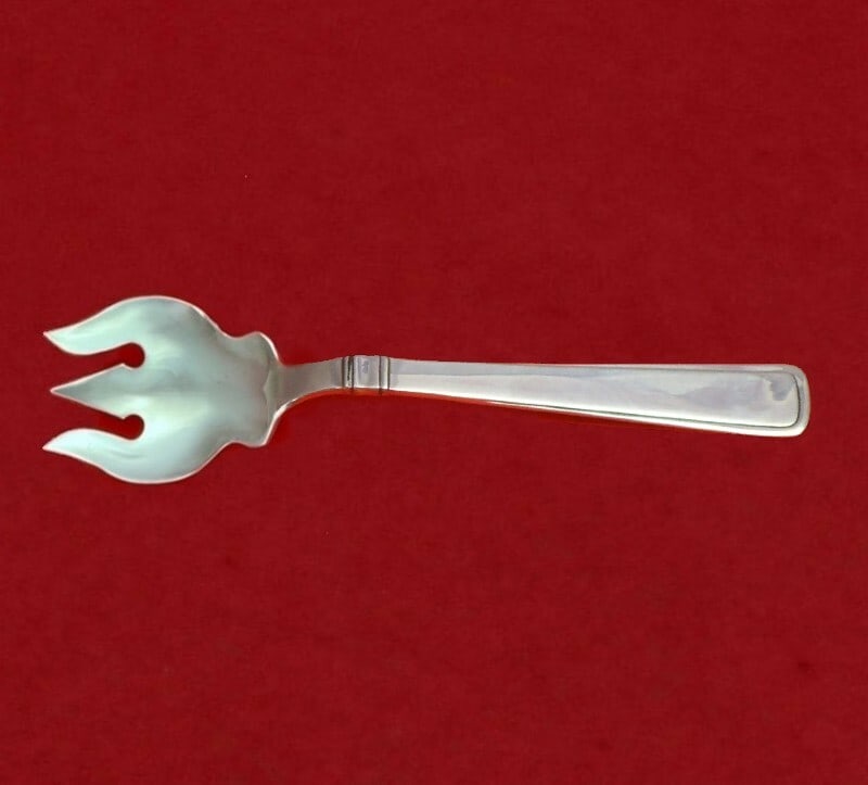 Cohr Olympia Sterling Silver Ice Cream Fork Chantilly Design 5 5/8" (1 of 2)