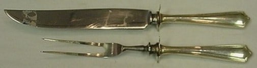 Watson Mayflower Sterling Silver 2pc Steak Carving Set (1 of 1)