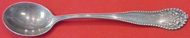 Gorham Lancaster Sterling Silver Long Chocolate Spoon Monogrammed (1 of 1)