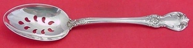 Towle Old Master Sterling Silver Slotted Spoon 9-Hole Custom 8.5 Inch (1 of 2)