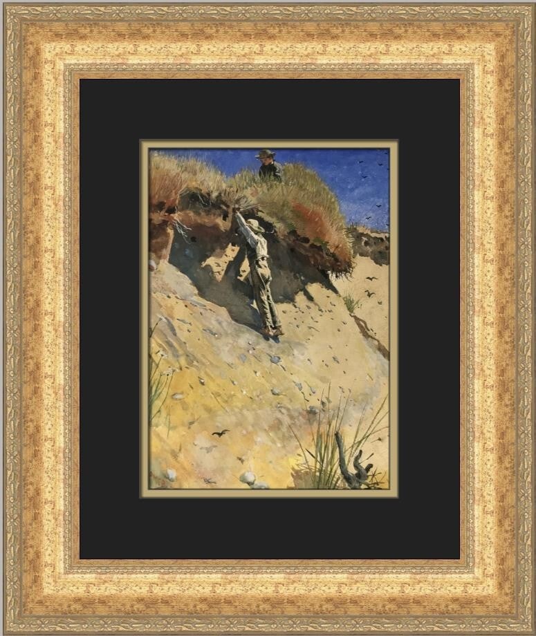 Winslow Homer How Many Eggs Custom Framed Print 1996 Art (1 of 2)