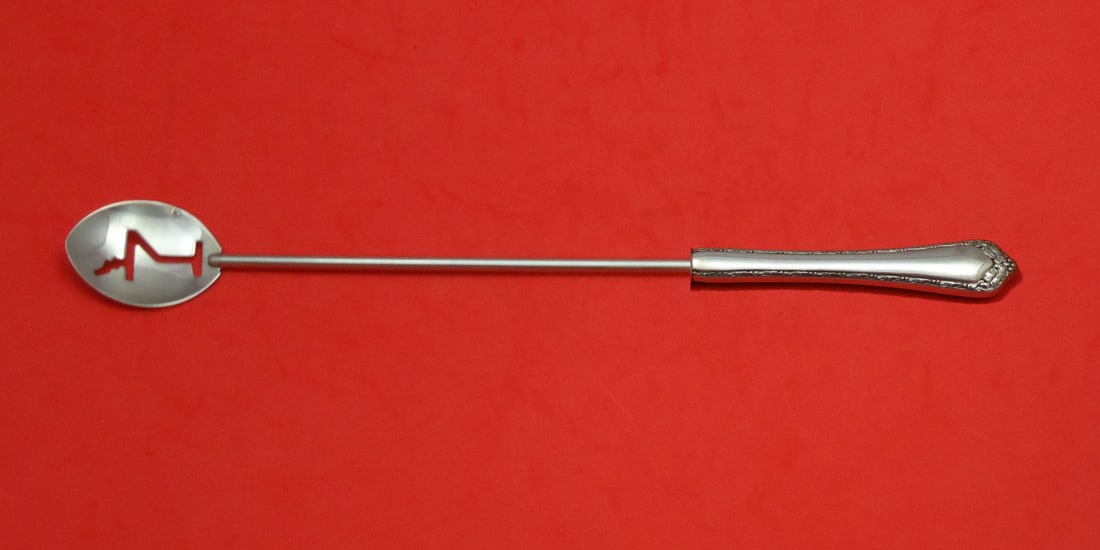 Easterling Rosemary Sterling Silver Martini Spoon Custom Made 10": Easterling Rosemary Sterling Silver Martini Spoon Custom Made 10" Elevate your cocktail experience with this exquisite Rosemary pattern martini spoon, custom made by Easterling. Crafted from high-qual