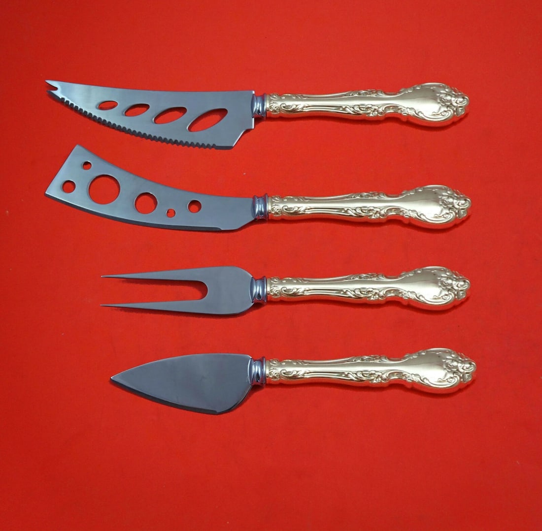 Gorham Melrose Sterling Silver 4-Piece Charcuterie Hostess Set (1 of 7)