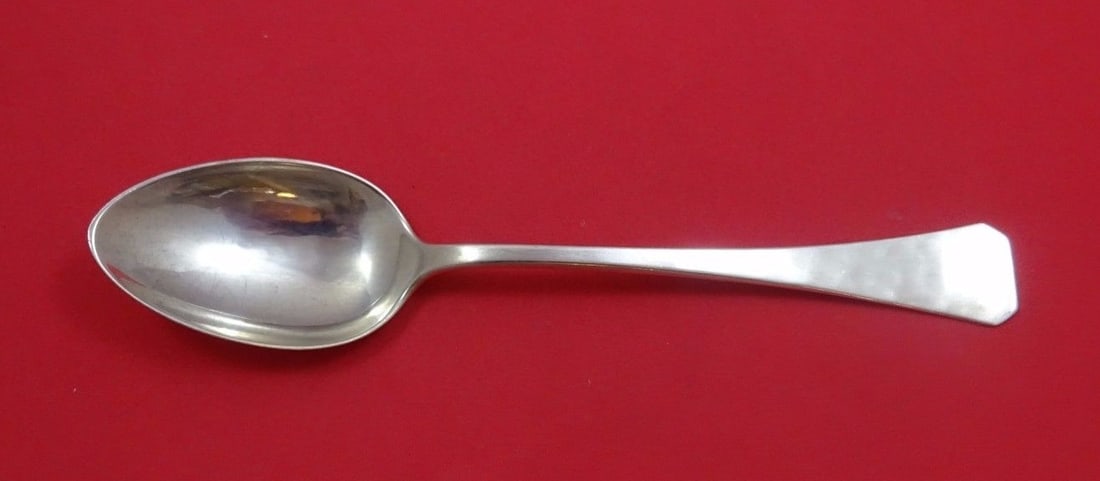 Porter Blanchard Sterling Silver Square Soup Spoon 7 1/4 in (1 of 2)