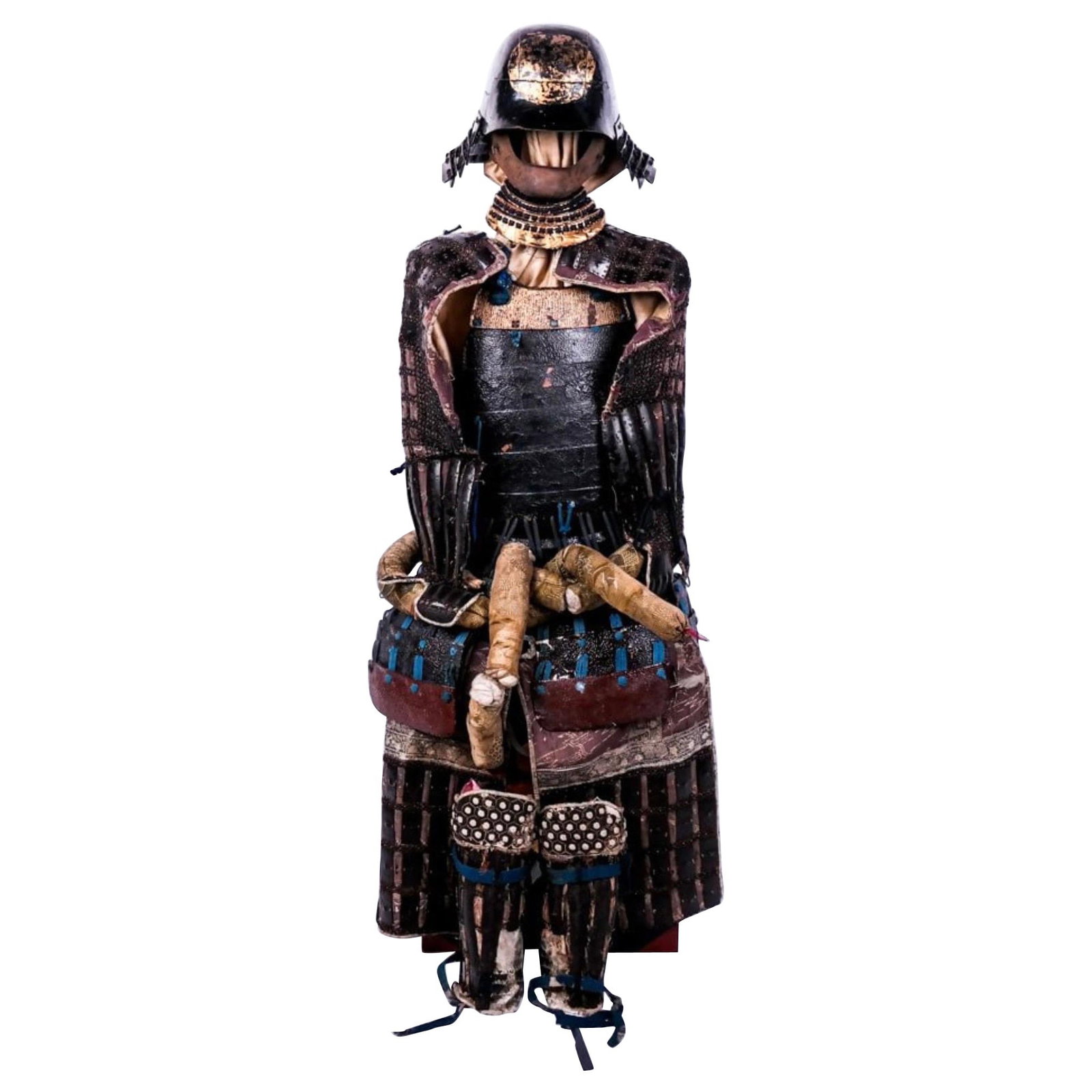 18th Century Japanese Edo Period Samurai Armor with Kabuto Helmet (1 of 12)