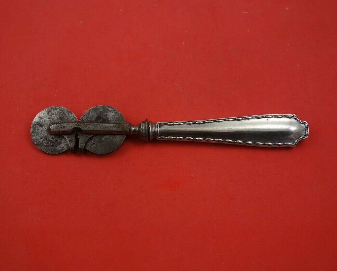 Tiffany & Co Marquise Sterling Silver Roast Sharpener Double Wheel 9 Inch (1 of 3)