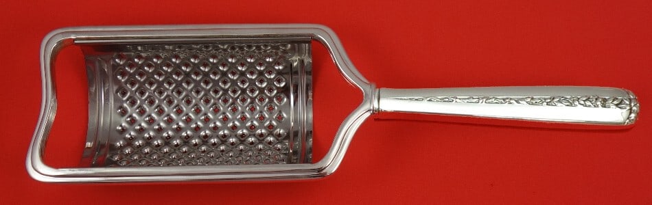Towle Rambler Rose Sterling Silver Custom Cheese Grater 8.5" (1 of 3)