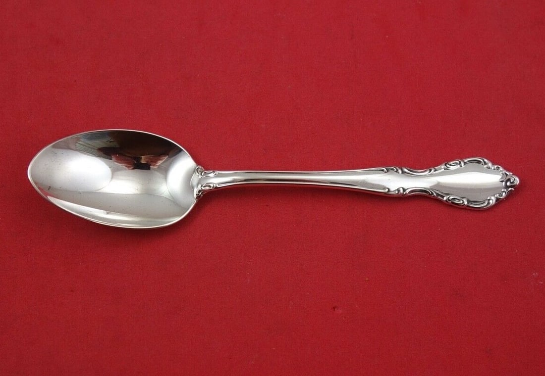 Gorham Chelsea Manor Sterling Silver Teaspoon 6 Vintage Flatware (1 of 2)
