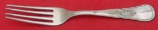 Gorham Kings I Sterling Silver Dinner Fork Monogrammed 7 5/8" (1 of 2)
