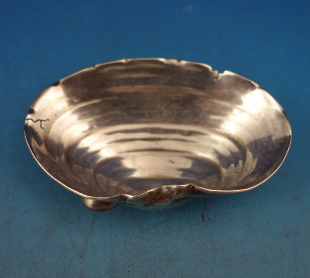 Sterling Silver Narragansett Salt Cellar by Gorham with Decorative Base (1 of 3)