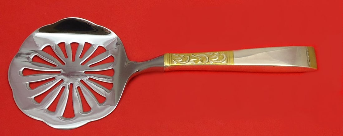 Gorham Golden Scroll Custom Made Sterling Silver Tomato Server (1 of 1)