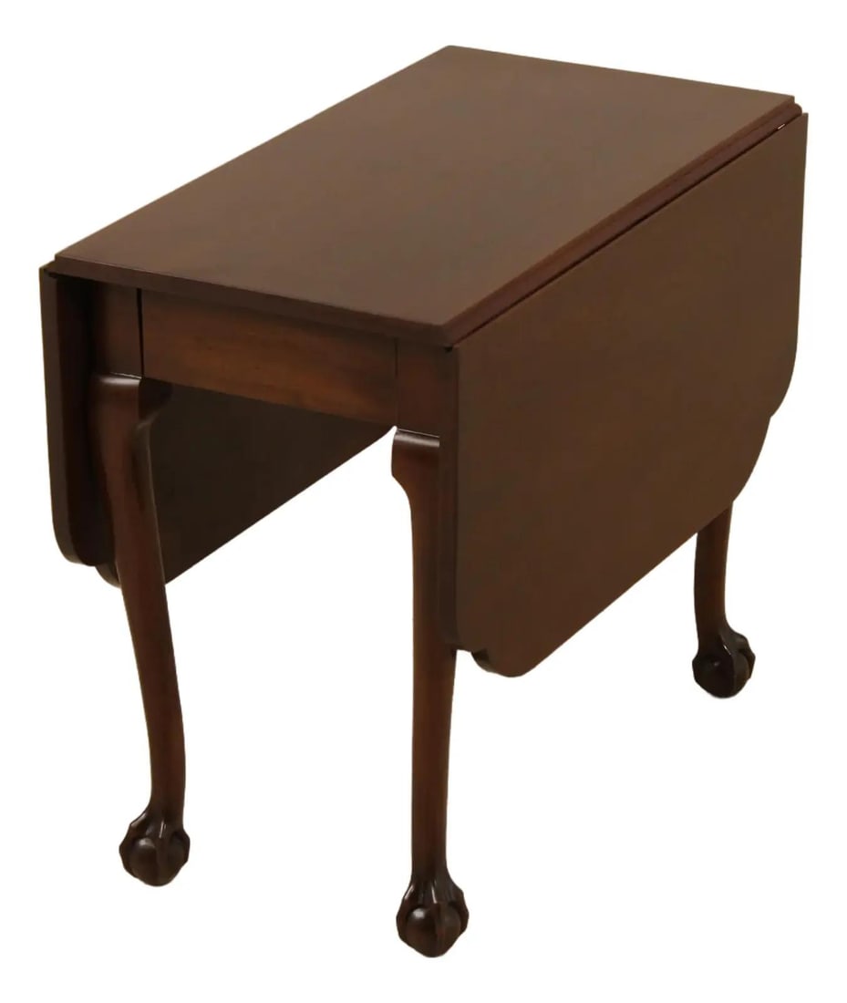 Chippendale Style Mahogany Table with Ball and Claw Feet Monticello Collection (1 of 10)