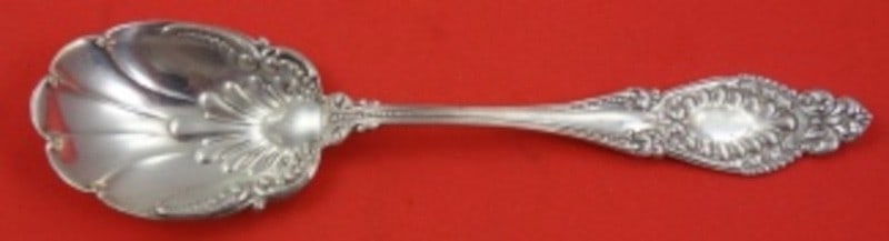 Sterling Silver Sappho Pattern Sugar Spoon by Wallace 6 Inch (1 of 2)