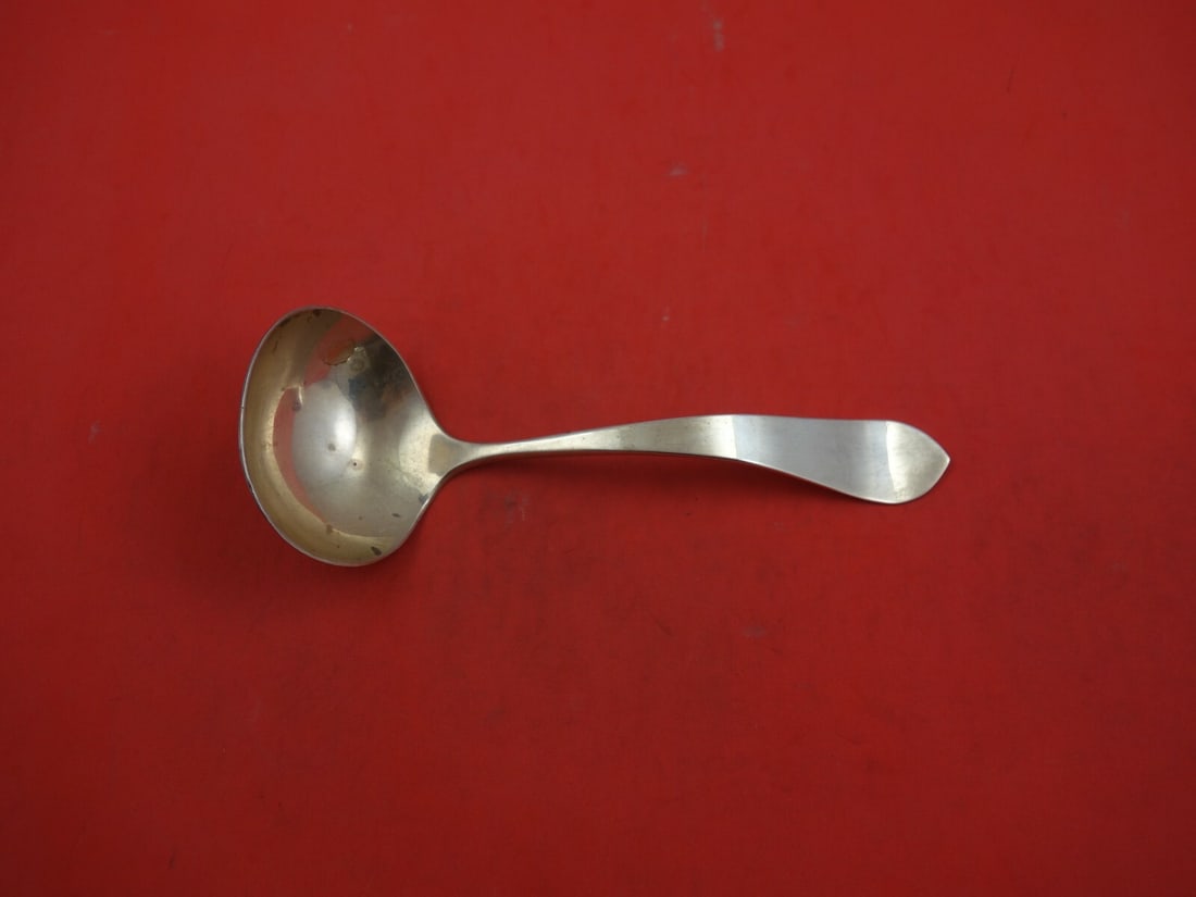 Gebelein Sterling Silver Pointed Gravy Ladle 6 3/4 Inch Hand Wrought (1 of 2)
