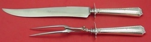 Durgin-Gorham Colfax Sterling Silver Carving Set 2pc Vintage (1 of 1)