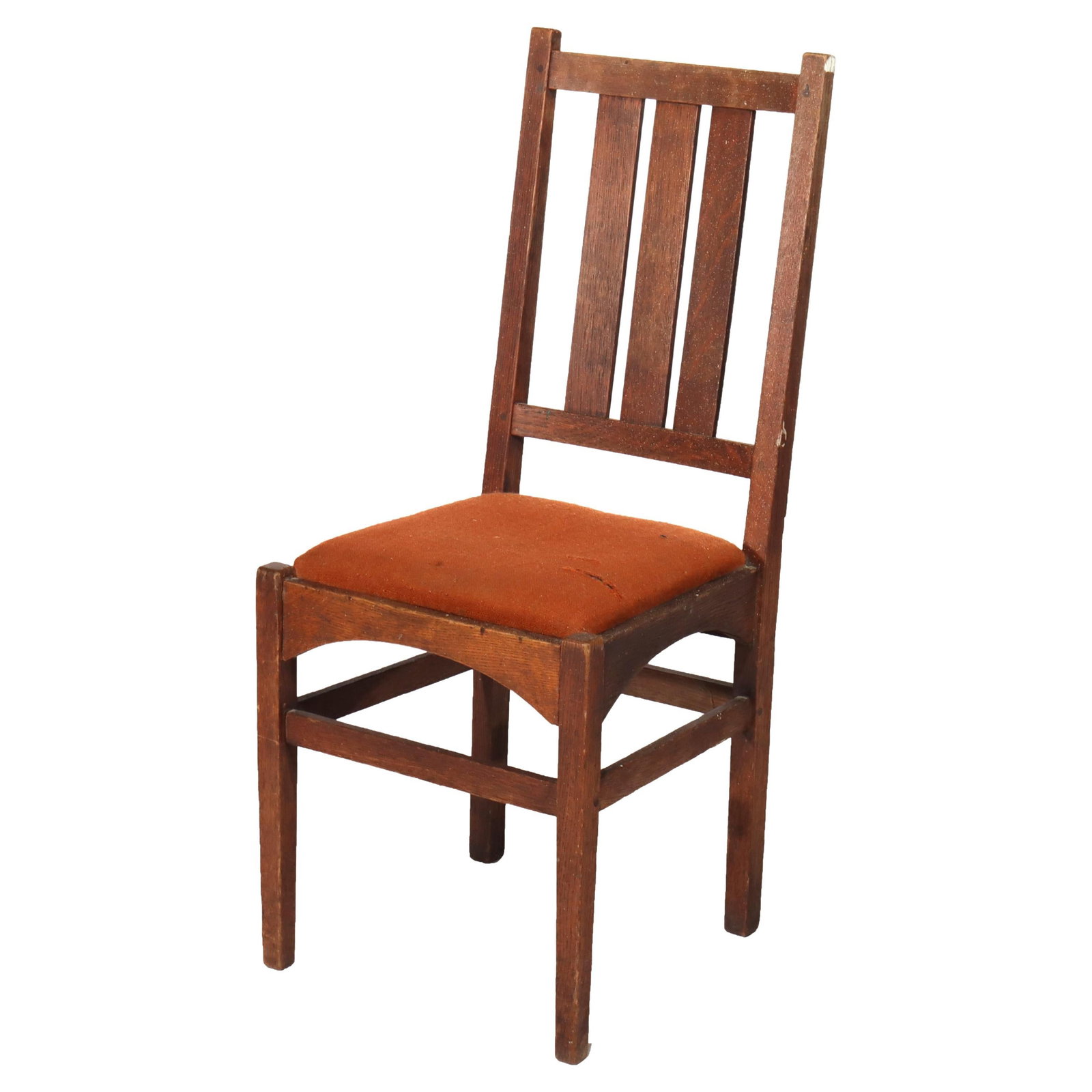 Antique Oak Dining Chair by Harvey Ellis Gustav Stickley C1910 Arts and Crafts (1 of 10)
