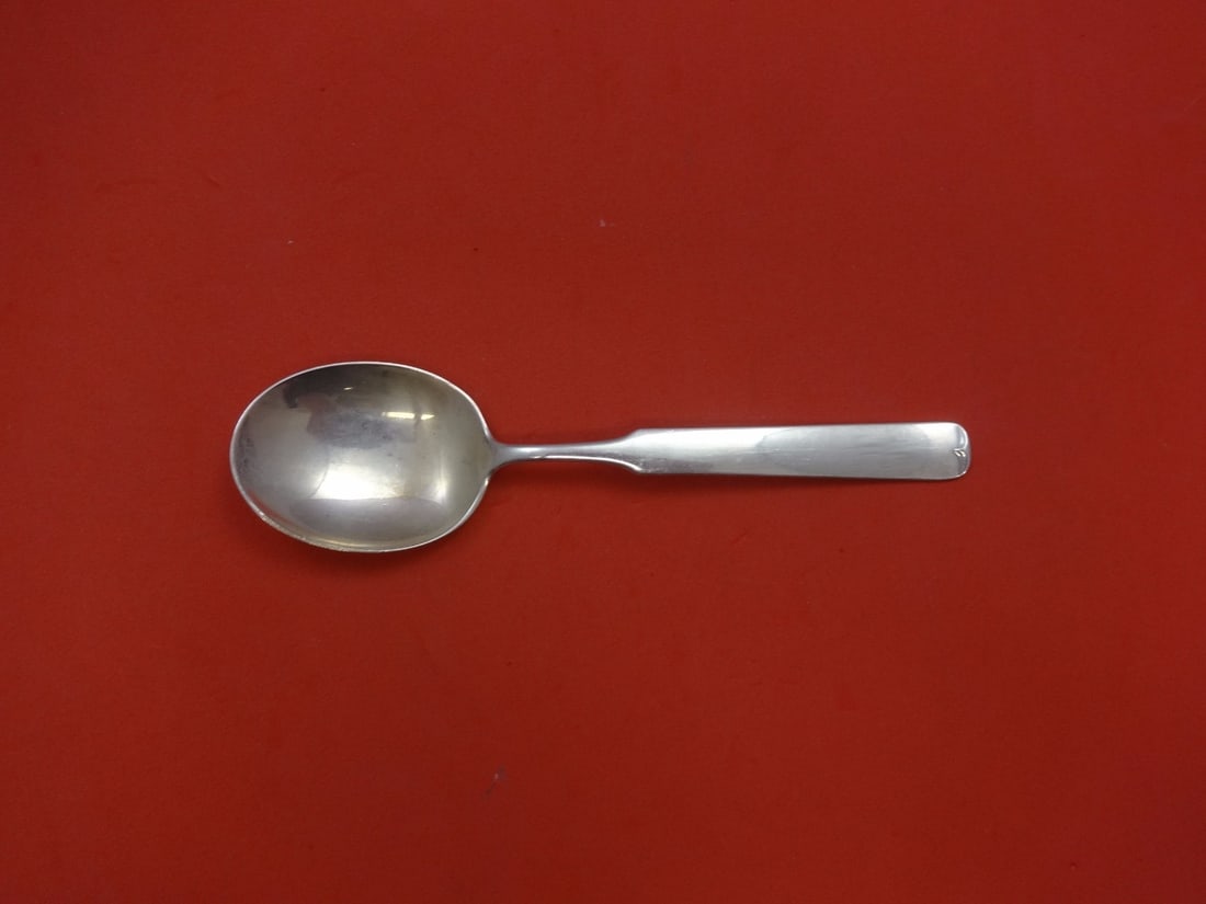 Gorham Christina Sterling Silver Gumbo Soup Spoon 6 3/4 Inches: Gorham Christina Sterling Silver Gumbo Soup Spoon 6 3/4 Inches This exquisite gumbo soup spoon from the Christina pattern by Gorham is crafted from high-quality sterling silver. Measuring 6 3/4 inches