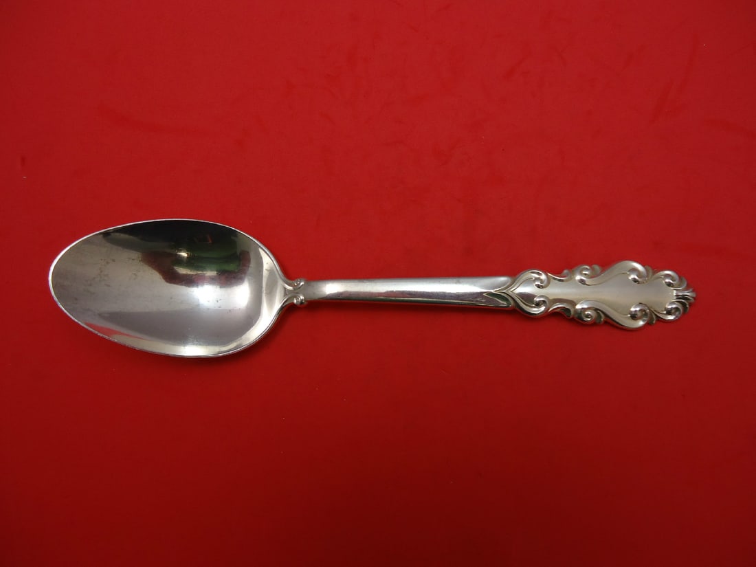 Towle Esplanade Sterling Silver Serving Spoon 8 5/8 inches: Towle Esplanade Sterling Silver Serving Spoon 8 5/8 inches Experience elegance with the Esplanade serving spoon by Towle, crafted from high-quality sterling silver. This exquisite piece measures 8 5/8
