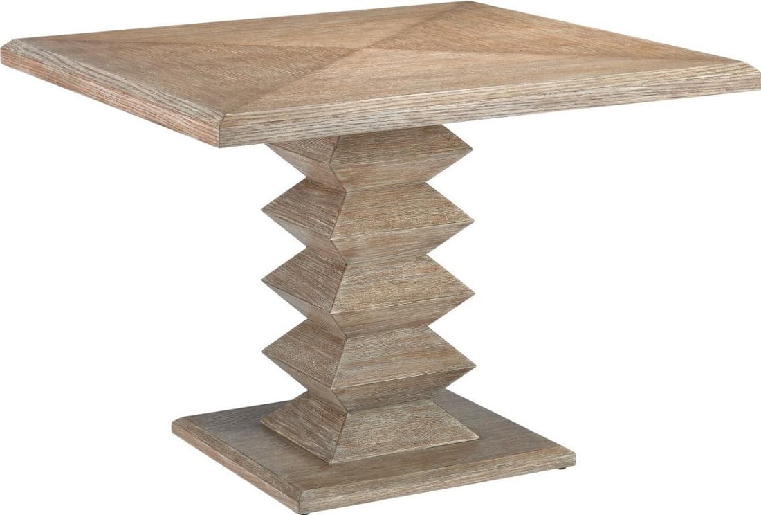 Currey Light Pepper Oak Dining Table Natural Modern Style (1 of 4)