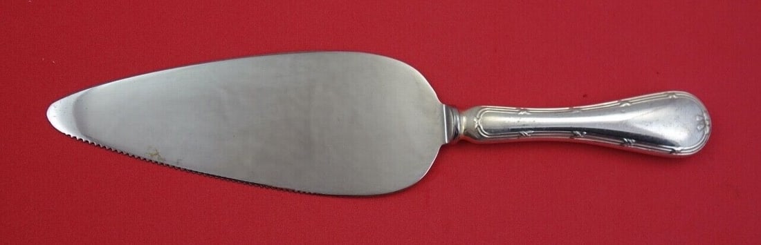 Carrs Reed and Ribbon Sterling Silver Cake Server 10 inches (1 of 2)