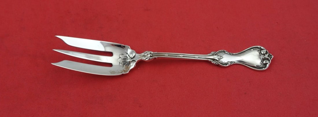 Whiting Duke of York Sterling Silver 3-Tine Pastry Fork 6 Inch (1 of 2)