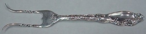 International Sterling Silver Mille Fleurs Baked Potato Fork 7 1/4" (1 of 2)