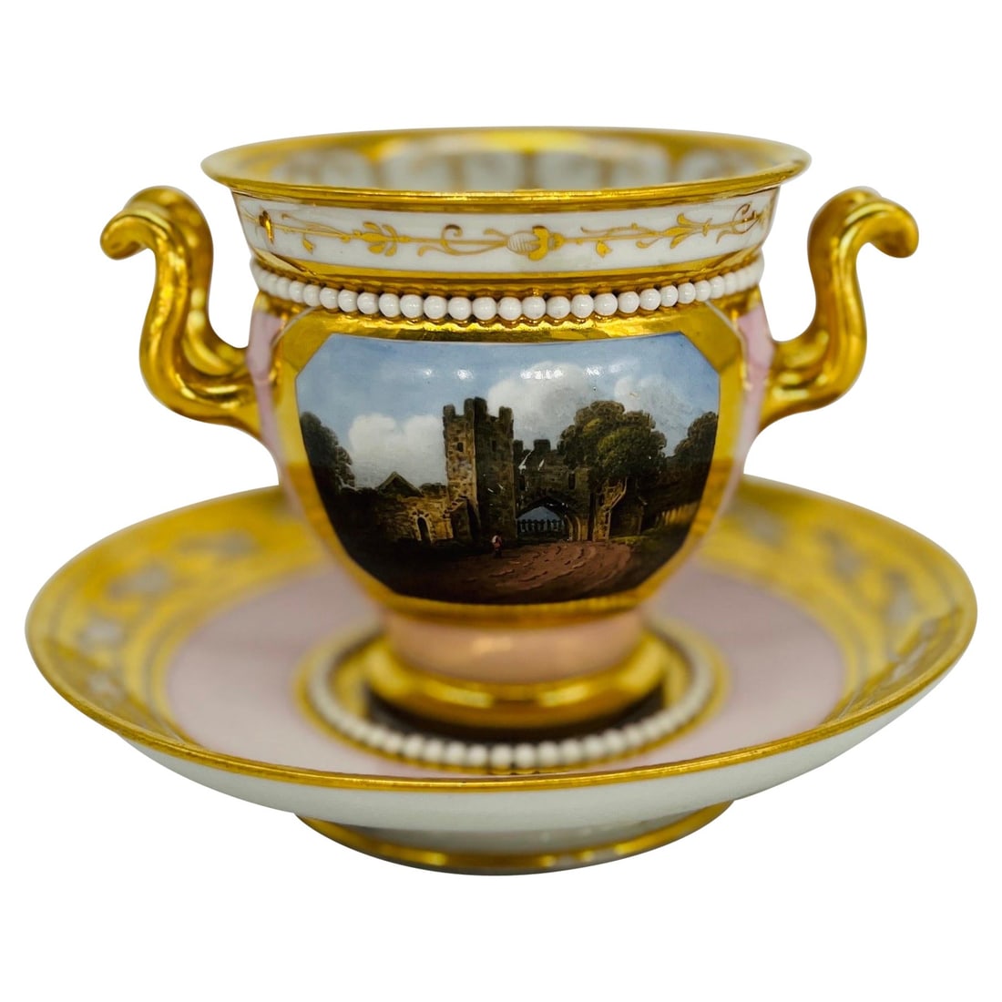 Thomas Baxter Flight Barr & Barr Porcelain Cup & Saucer Circa 1815 (1 of 11)