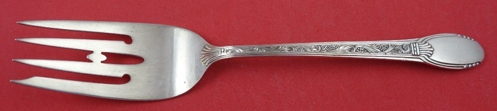 Alvin Mastercraft Sterling Silver Cold Meat Fork 7.25 Inches (1 of 2)