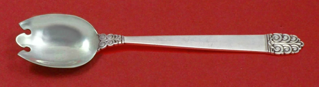 International Sterling Silver Northern Lights Dessert Fork 6" Custom (1 of 2)