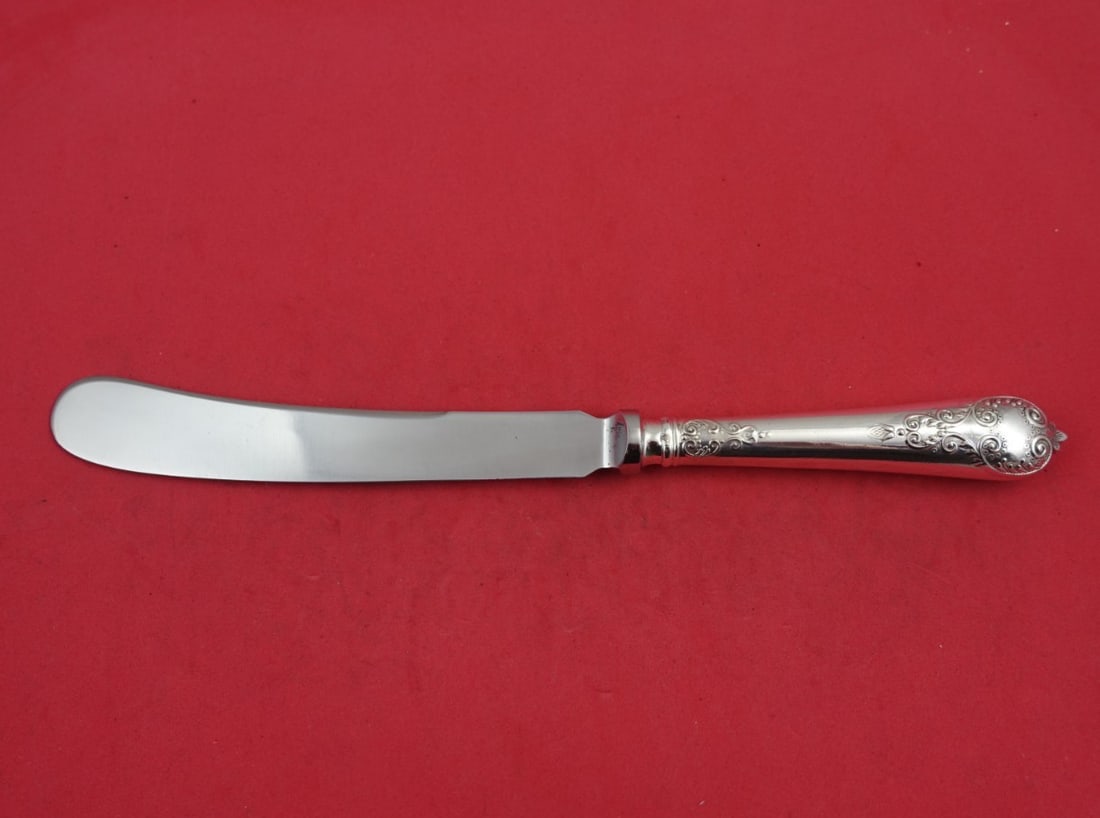 Mappin and Webb William and Mary Sterling Silver Dinner Knife 9 3/4 inches (1 of 3)