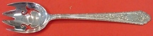 Lunt Sterling Silver Mary II Custom Ramekin Fork 5 3/4" (1 of 2)