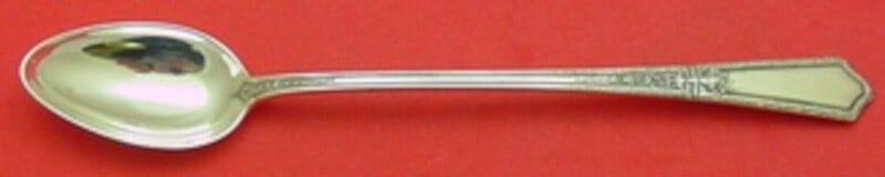 Towle Sterling Silver D'Orleans Iced Tea Spoon 8 1/8 inches (1 of 2)