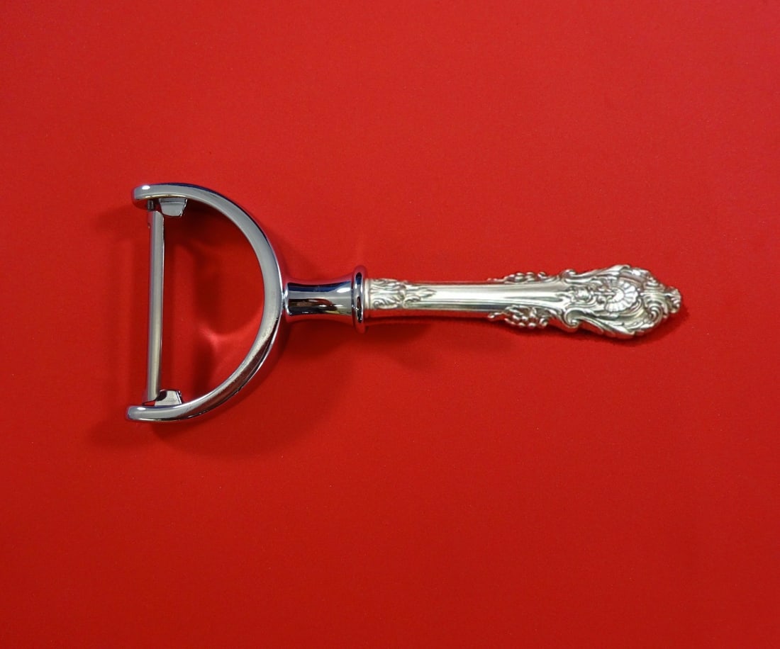 Wallace Sir Christopher Sterling Silver Vegetable Peeler Custom Made 6" (1 of 2)