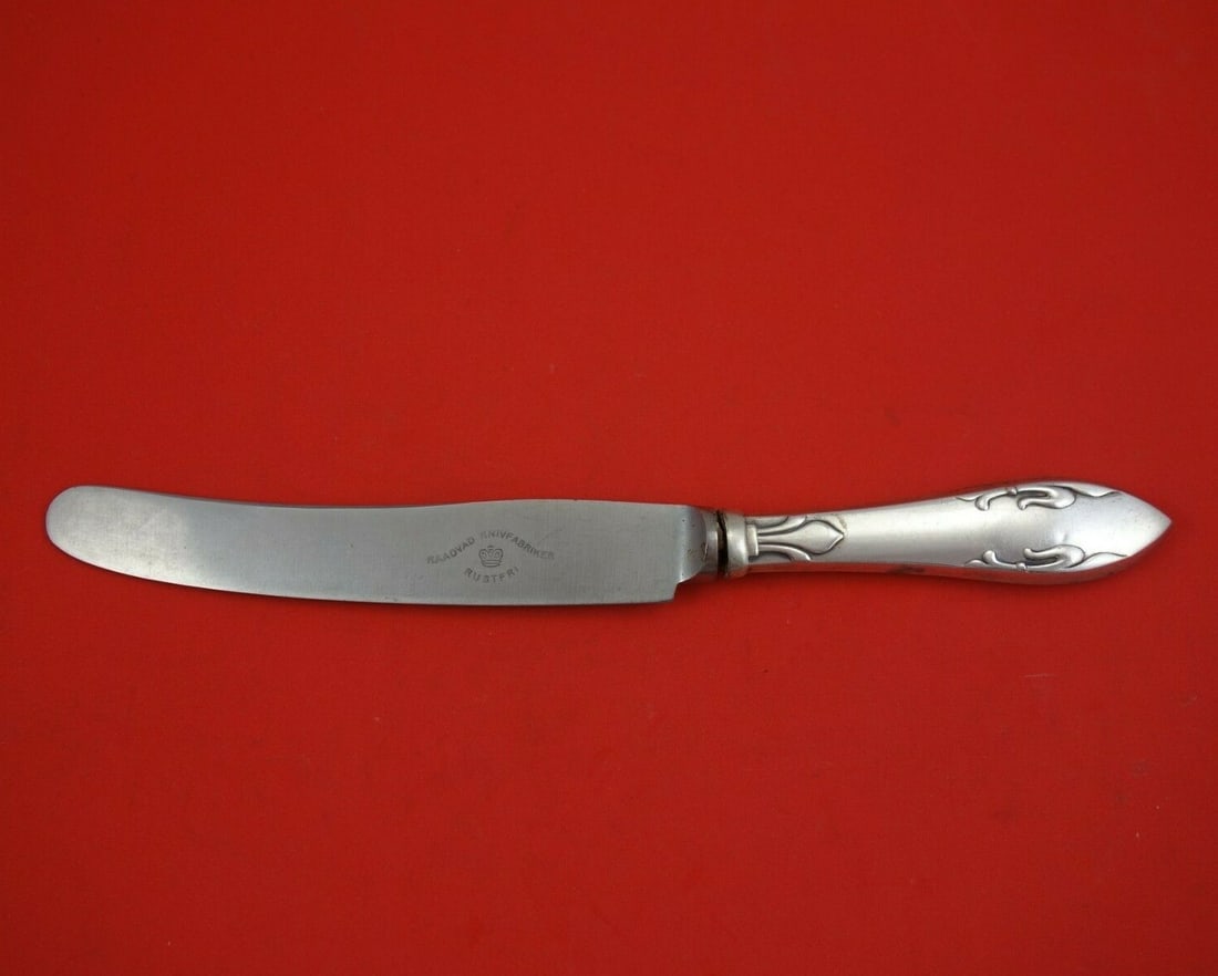 Frigast Shared Lily Sterling Silver Dinner Knife 9 3/4" Flatware (1 of 3)