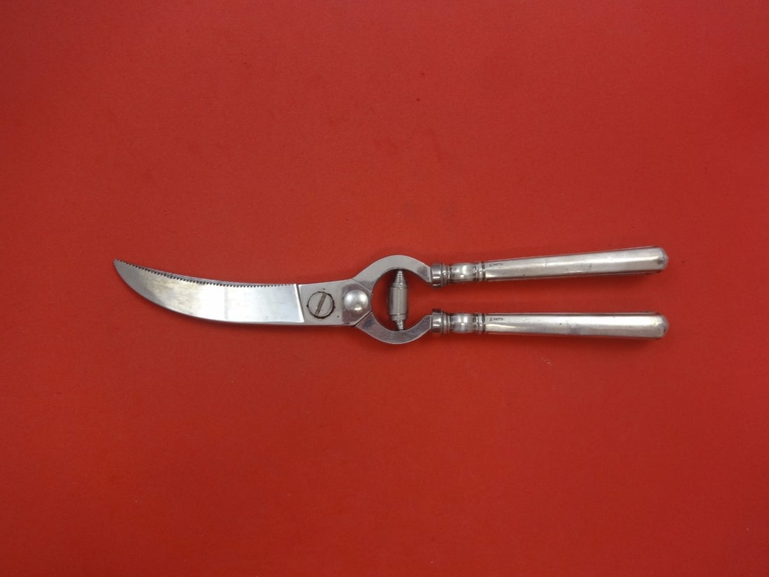 Durgin Victorian Sterling Silver Lobster Shears 10 1/4 Inch (1 of 1)