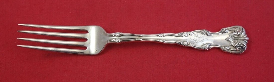 Mauser Sterling Silver Dinner Fork Monogrammed 7 3/4 Inches (1 of 2)