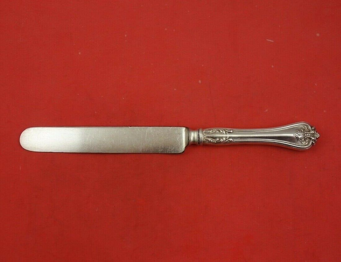 Towle Richmond Sterling Silver Dinner Knife Blunt Silverplate Blade 9.5" (1 of 3)