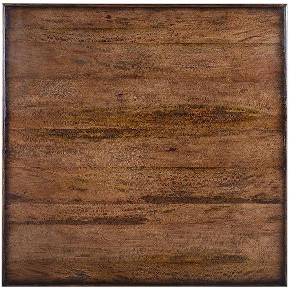 Rustic Pecan Transitional Coffee Table with Storage - 4