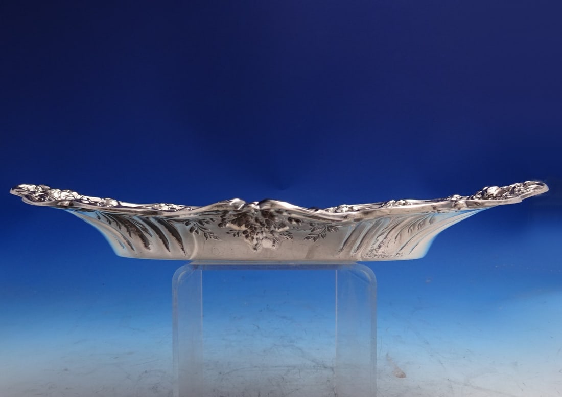 Sterling Silver Bread Tray Francis I Pattern by Reed and Barton 11 3/4 Inch (1 of 6)