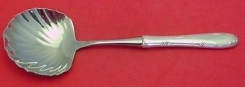 Towle Madeira Sterling Silver Berry Spoon Shell Bowl 10 1/4 Inches (1 of 1)