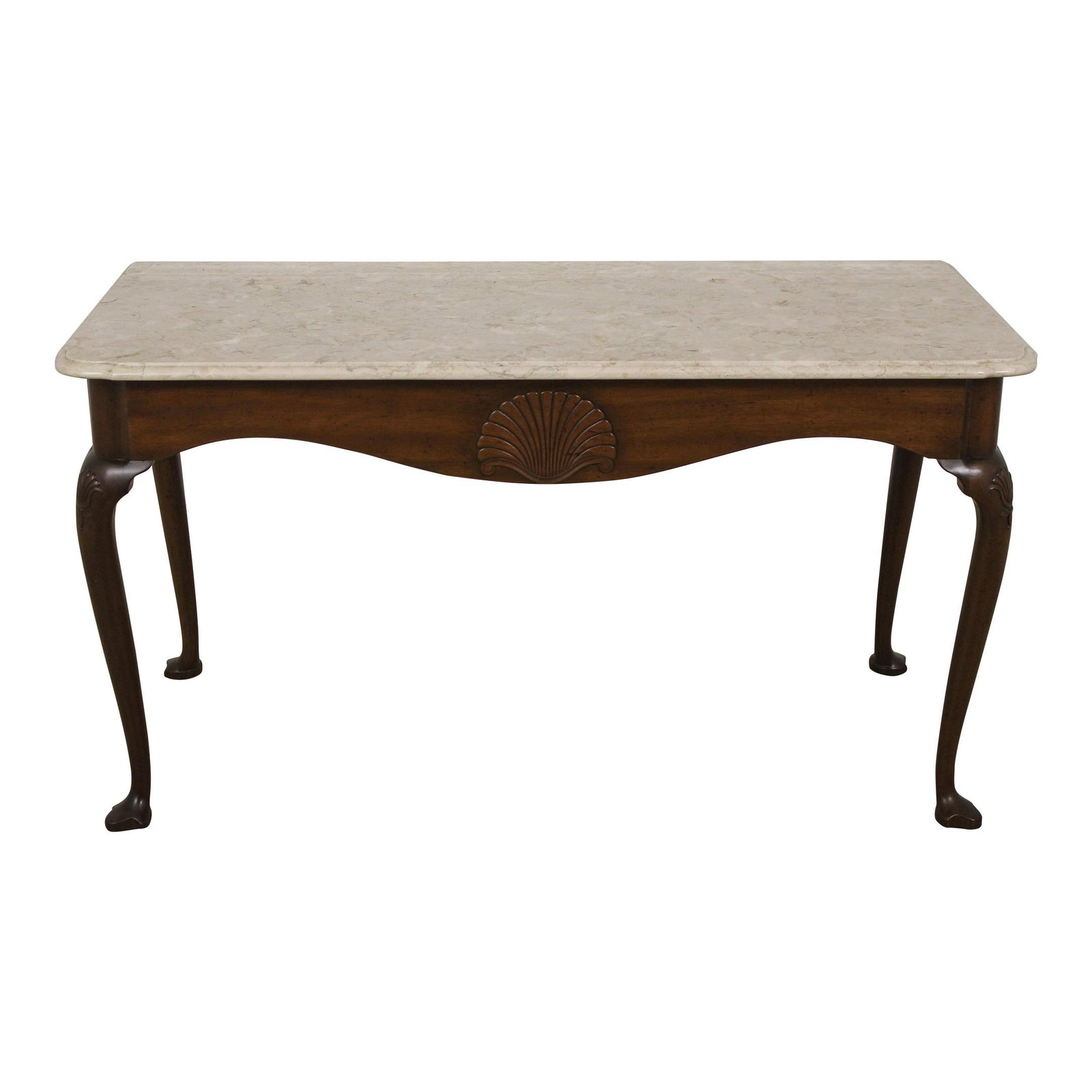 Kittinger CW-155 Marble Top Table Colonial Williamsburg 1745-1770 Reproduction (1 of 10)