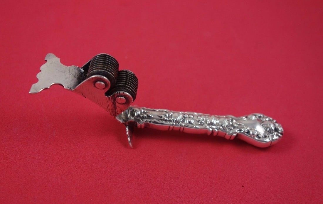 Durgin Marechal Niel Sterling Silver Knife Sharpener 4 3/4" (1 of 1)